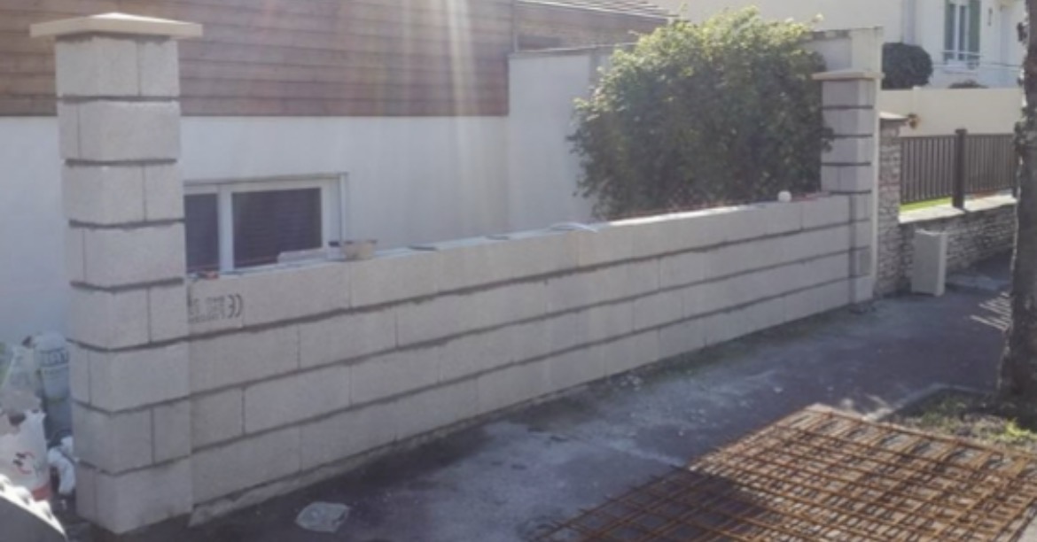 Travaux de maçonnerie (murs et ouvrages) par Entreprise JR à Châtellerault (86)